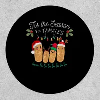 Tis Season For Tamales Mexican Christmas Patch