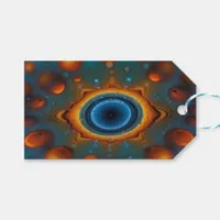 Vortex of Colors: Abstract Dance of Oil and Water Gift Tags