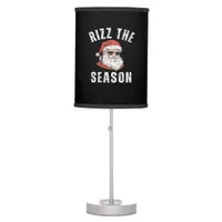 Rizz The Season Funny Santa Merry Rizzmas Rizzler  Table Lamp