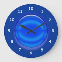 Clock - Blue 3D Disk