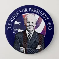 Joe Biden for President 2020 US Election Rally Button