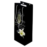 30th Pearl Wedding Anniversary Party Gift Wine Gift Bag