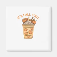 It’s Fall Y’all Cool Retro Magnet