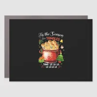 Tis Season For Tamales Christmas Mexican Food Car Magnet