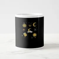 Whimsigoth Sun Moon Witchy Classic Giant Coffee Mug