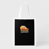 Trumpkin Pie Pumpkin Funny Thanksgiving Grocery Bag