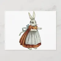 Vintage Rabbit Postcard