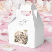 Old Money European Villa-Inspired Luxury Wedding Favor Boxes