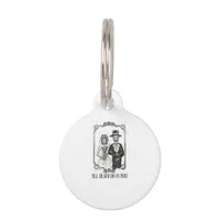 Till Death Do Us Part Skeleton Wedding Couple – Pet ID Tag