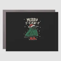 Merry F-Caw-F Car Magnet