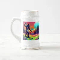 Darn Trees | Bigfoot Disc Golf Humor Beer Stein