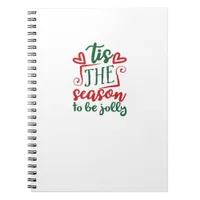 Tis The Season Funny Trendy Notebook