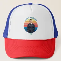 Gavin Newsom | Vintage #48 Trucker Hat