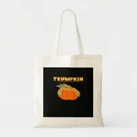 Halloween Trumpkin Donald Funny Pumpkin Make Hallo Tote Bag