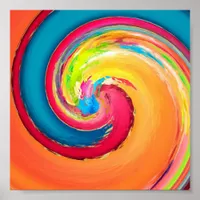 Twirl Poster