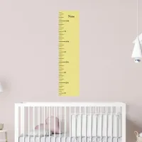 Growth Chart Add Child's Name and Add Clip Art