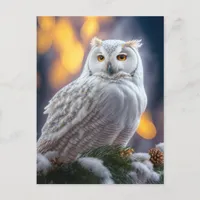 Snowy Owl Postcard