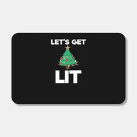 Let's Get Lit Christmas Tree Holiday Drinking Matchboxes