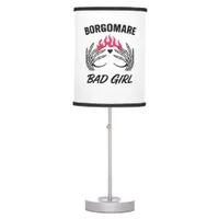 Bgm Bad Girl II - Skeleton Heart Hands   Table Lamp