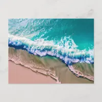 Keeping in Touch | Turquoise Waves Postcard