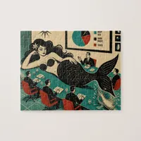Mid Century Sea Witch on Corporate Meeting Day Jigsaw Puzzle