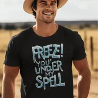 Frozen Spellbound Text Art T-Shirt