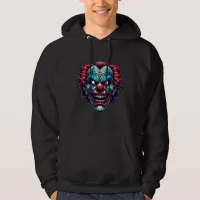 Scary Clown Face Ai Art Hoodie