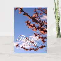 Thank You Flower Blossoms Card