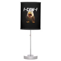 F-Caw-F Funny F-Caw-F Gear Retro Classic Table Lamp