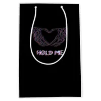 Hold Me Classic - Skeleton Hand Heart Medium Gift Bag