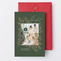 Golden Harvest Memories Holiday Card