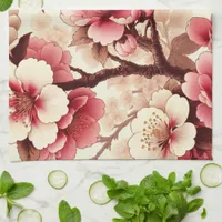 Cherry Blossom Kitchen Towel