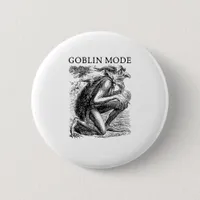 Goblin Mode Goblincore Vintage Aesthetic Funny Off Button