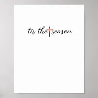 Tis The Season Retro Classic Poster