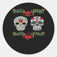 Till Death Do Us Part – Classic Haunting  Classic Round Sticker