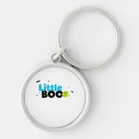Little Boo Funny Retro Keychain