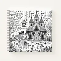 Fairytale Themed Color Me Notebook