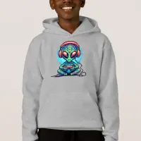 Escape Your World | Pixel Art Alien Hoodie