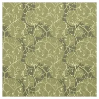 Green Cactus Camouflage Pattern Fabric