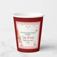 Ugly Sweater Ugliest Contest Christmas Holiday Paper Cups