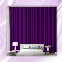 Purple & Black Bold Striped | Wallpaper