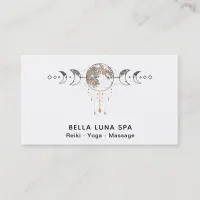 *~* Lunar Cosmos Moon Universe Shaman Moons Business Card