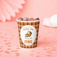 Our Little Cutie Pi Day 1st Birthday Paper Cups