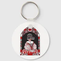 Till Death Do Us Part Caged Bird Classic Keychain