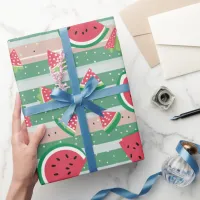 Juicy Watermelon Wrapping Paper