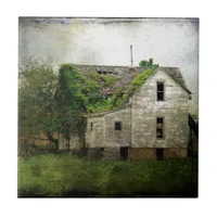 Rural Missouri Abandoned House Ceramic Tile