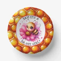 Honey bee themed Girl's Baby Shower  Paper Bowls