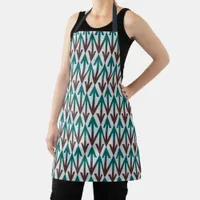 Teal Arrows Apron