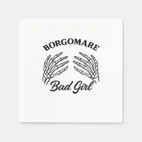 Bgm Bad Girl - Skeleton Heart Hands  Napkins