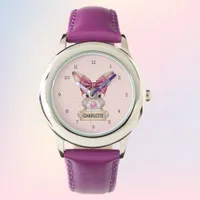 Personalized Cute Bunny Kids' Watch – Custom Name 